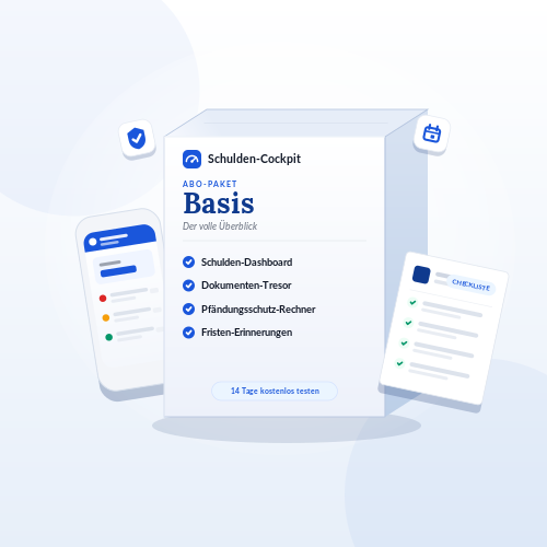 Schulden-Cockpit Basis-Paket