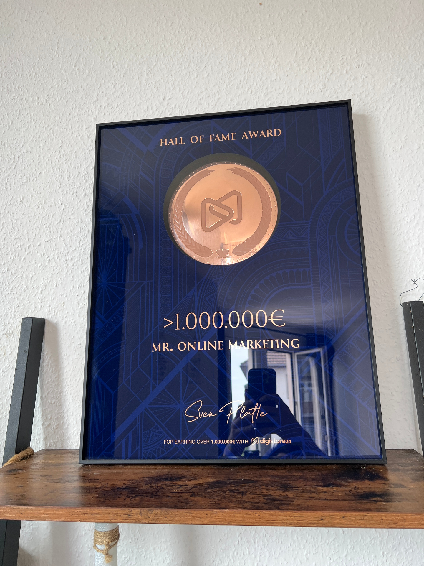 Digistore24 Hall of Fame Award – über 1.000.000 € Umsatz