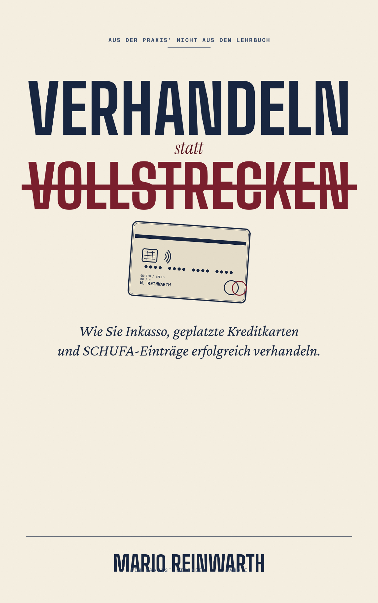 Cover Buch Verhandeln statt Vollstrecken